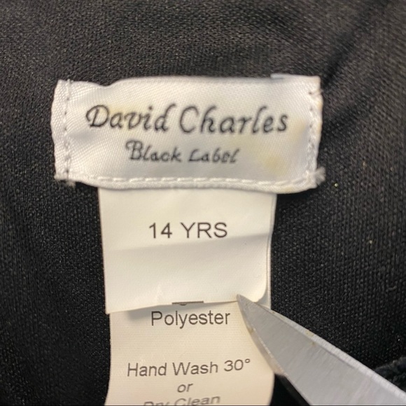 David Charles Black Label Fringe Cold Shoulder Dress - Picture 5 of 5